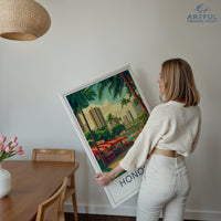 Honolulu Poster - Hawaii Wall Art