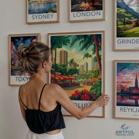 Honolulu Poster - Hawaii Wall Art