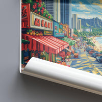 Honolulu Poster - Hawaii Wall Art