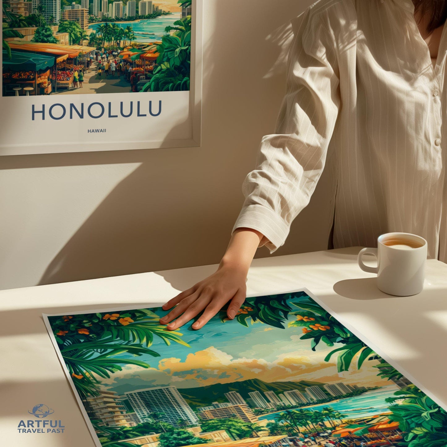 Honolulu Poster - Hawaii Wall Art