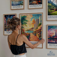 Honolulu Poster - Hawaii Wall Art
