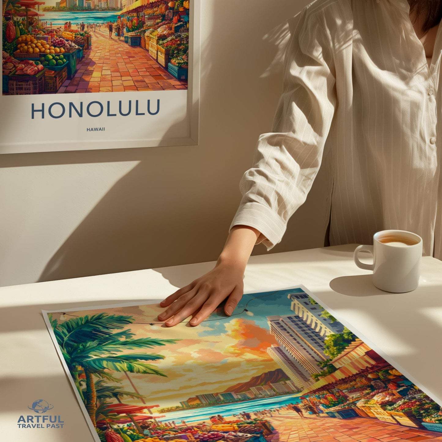 Honolulu Poster - Hawaii Wall Art