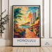 Honolulu Poster - Hawaii Wall Art