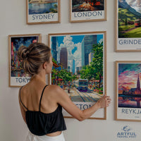 Houston Poster - Texas Wall Art