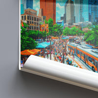 Houston Poster - Texas Wall Art