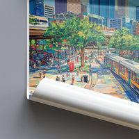 Houston Poster - Texas Wall Art