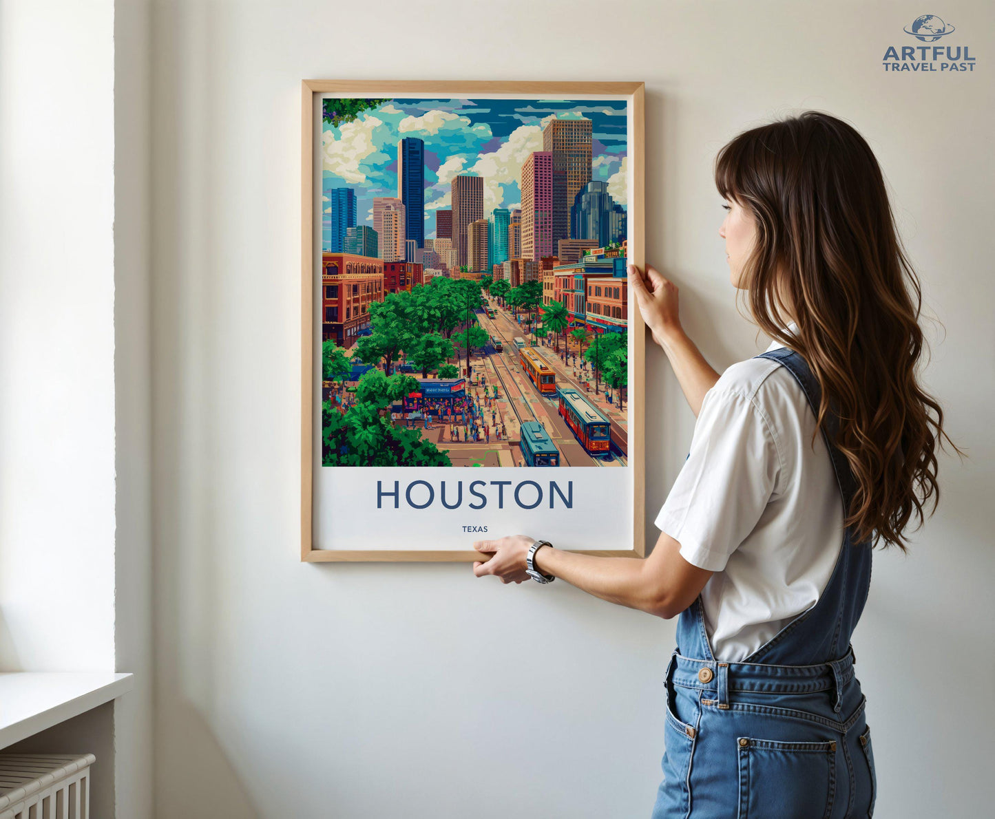 Houston Poster - Texas Wall Art