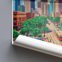 Houston Poster - Texas Wall Art
