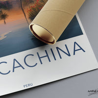 Huacachina Poster - Peru Wall Art