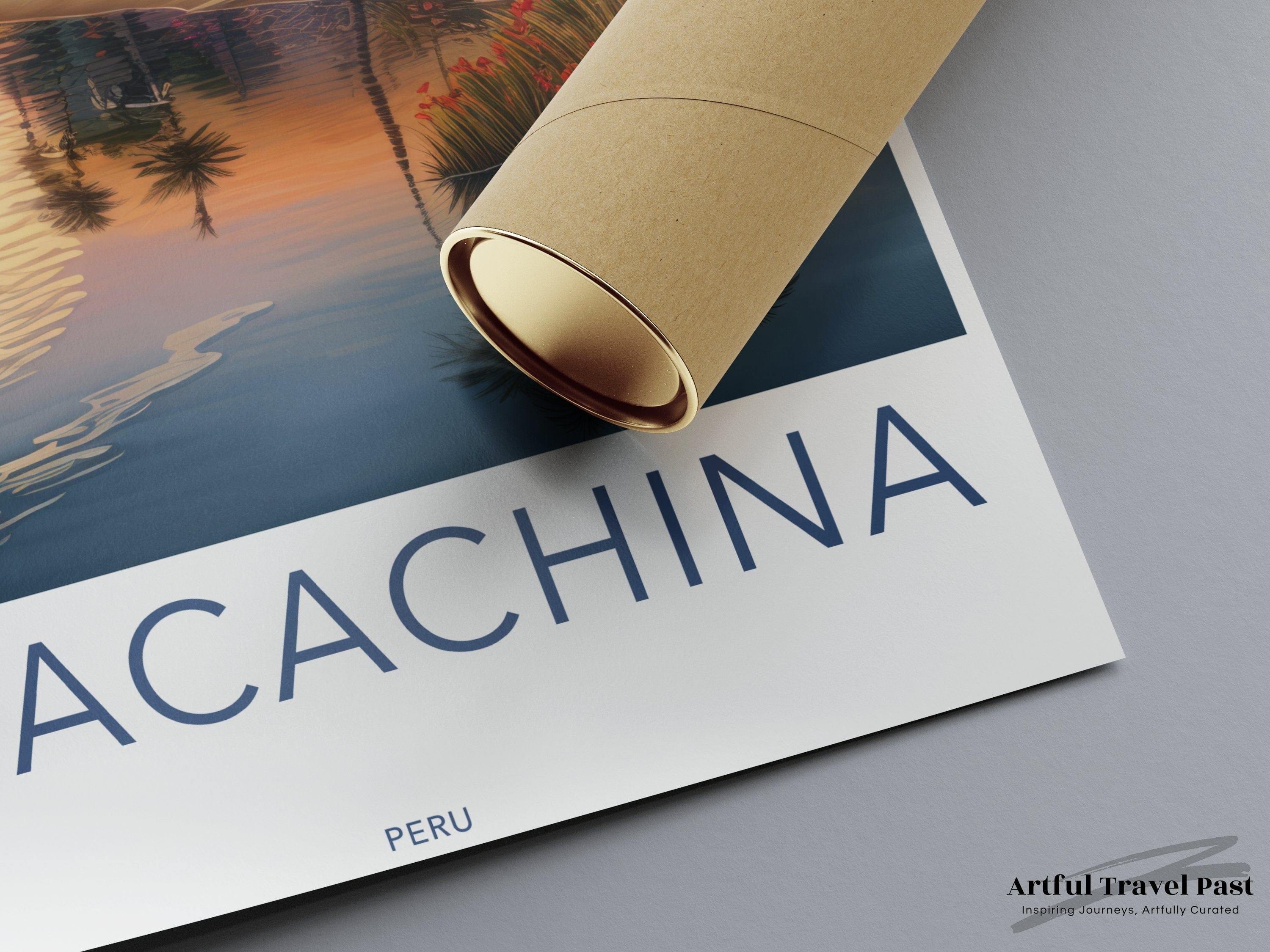 Huacachina Poster - Peru Wall Art