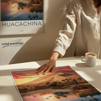 Huacachina Poster - Peru Wall Art