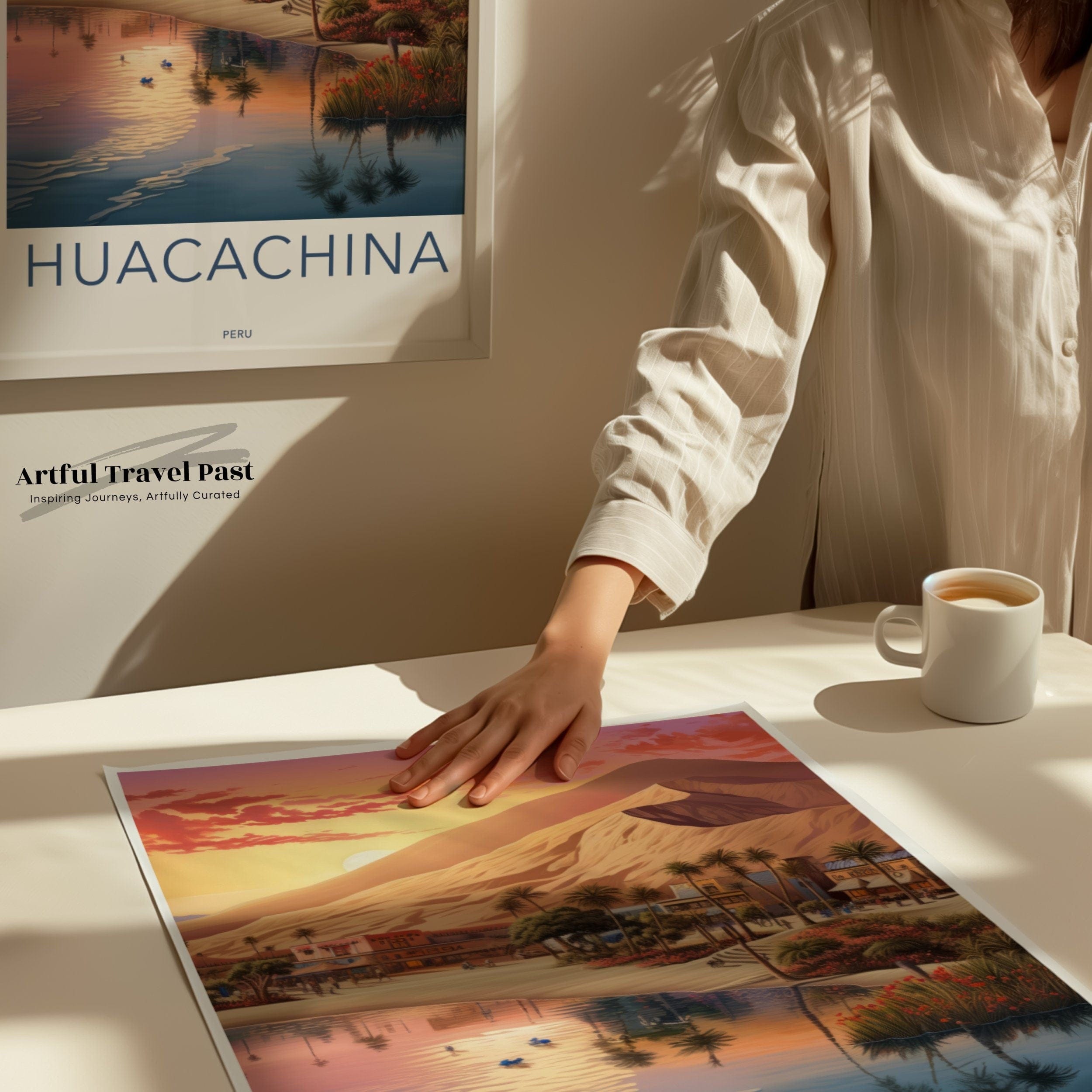 Huacachina Poster - Peru Wall Art