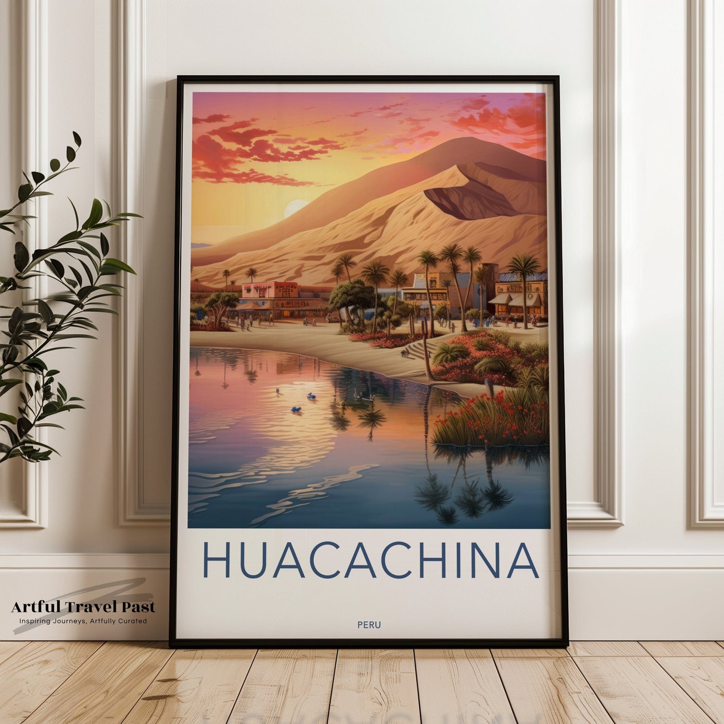 Huacachina Poster - Peru Wall Art