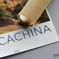 Huacachina Poster - Peru Wall Art