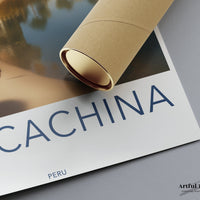 Huacachina Poster | Peru Wall Art | South America Decor