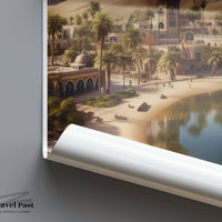 Huacachina Poster | Peru Wall Art | South America Decor