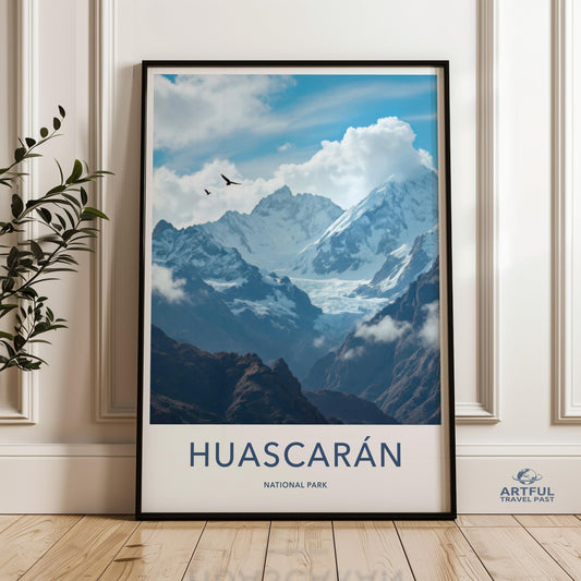 Huascaran National Park Poster - Peru