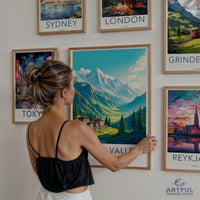 Hunza Valley Poster - Pakistan Wall Art