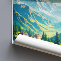 Hunza Valley Poster - Pakistan Wall Art