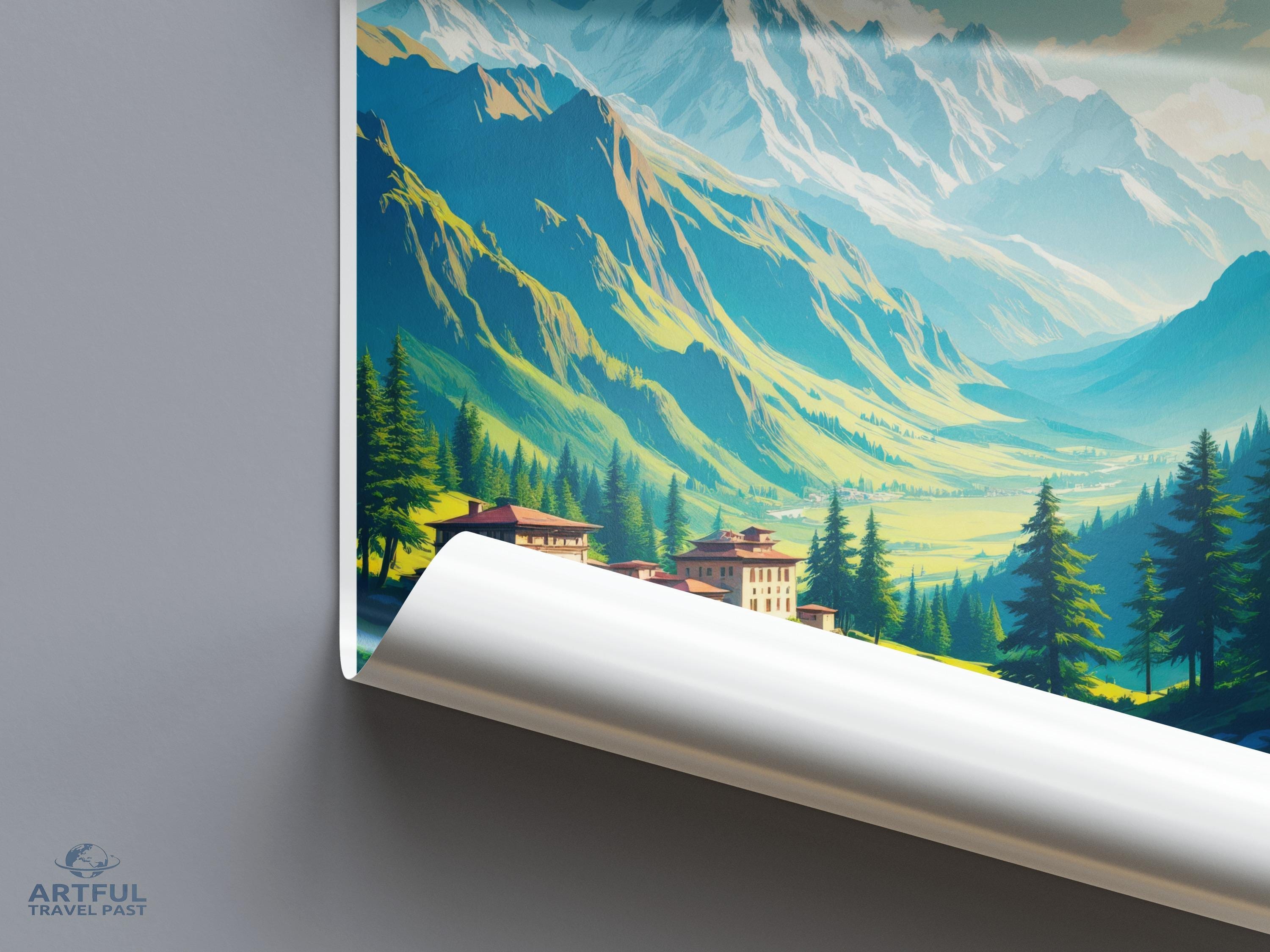 Hunza Valley Poster - Pakistan Wall Art