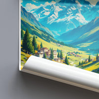 Hunza Valley Poster - Pakistan Wall Art