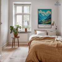 Hunza Valley Poster - Pakistan Wall Art