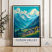 Hunza Valley Poster - Pakistan Wall Art
