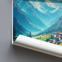 Hunza Valley Poster - Pakistan Wall Art