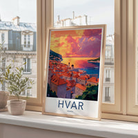 Hvar Poster - Croatia Wall Art