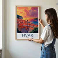 Hvar Poster - Croatia Wall Art