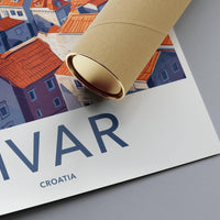 Hvar Poster | Croatia Wall Art | Europe Decor