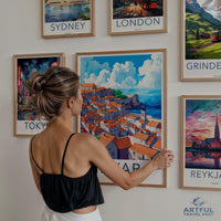 Hvar Poster | Croatia Wall Art | Europe Decor