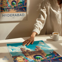 Hyderabad Poster - India Wall Art