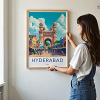 Hyderabad Poster - India Wall Art