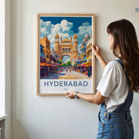 Hyderabad Poster - India Wall Art