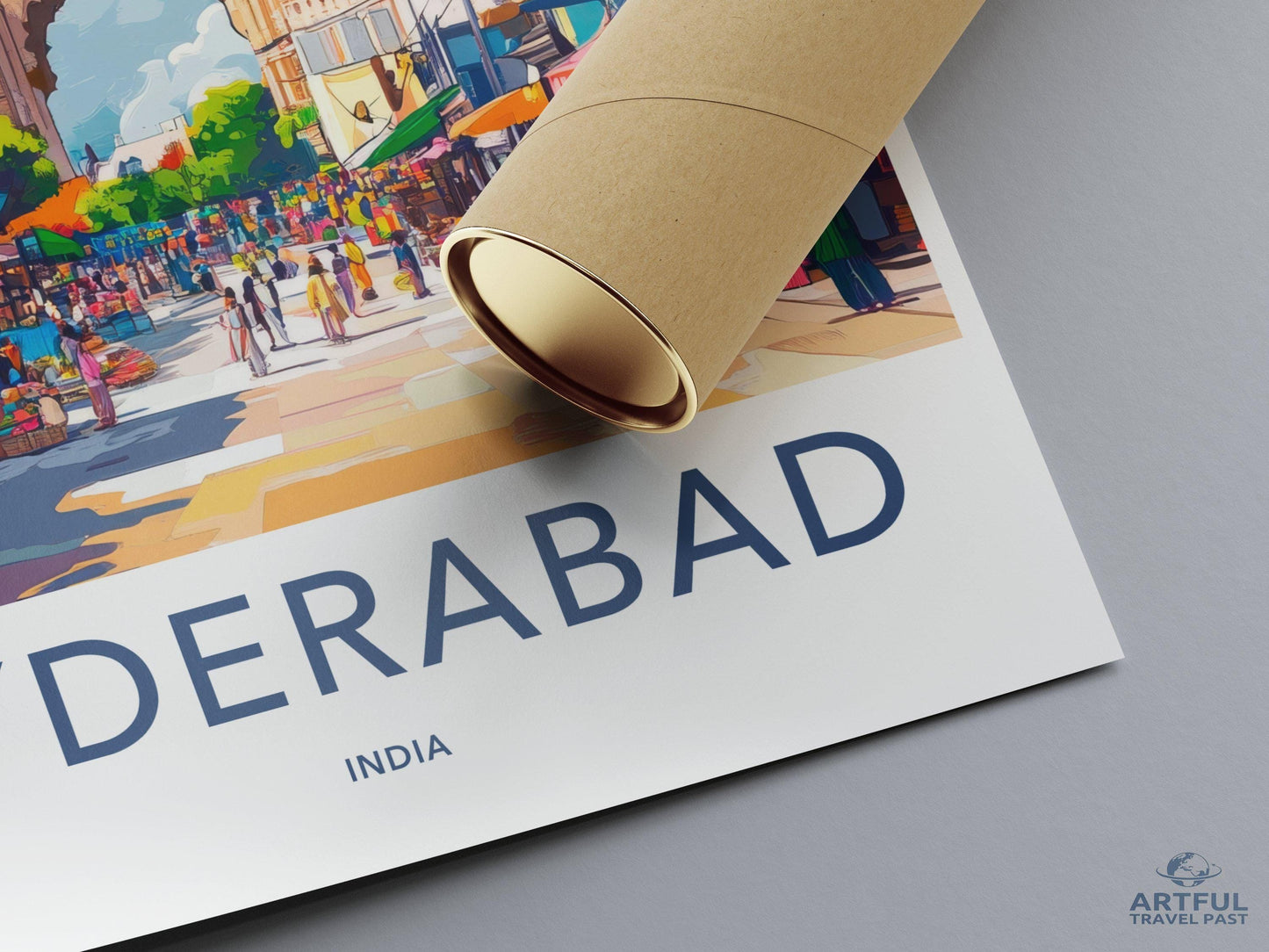 Hyderabad Poster | Telangana Wall Art | India Decor