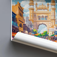 Hyderabad Poster | Telangana Wall Art | India Decor