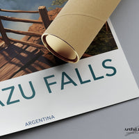 Iguazu Falls Poster - Argentina Wall Art