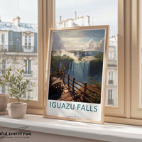 Iguazu Falls Poster - Argentina Wall Art