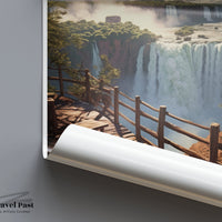 Iguazu Falls Poster - Argentina Wall Art