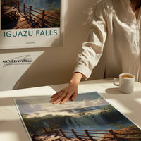 Iguazu Falls Poster - Argentina Wall Art