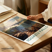 Iguazu Falls Poster - Argentina Wall Art