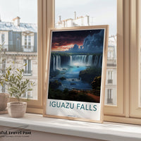 Iguazu Falls Poster - Argentina Wall Art