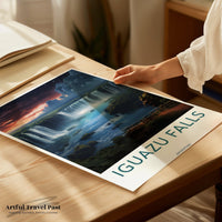 Iguazu Falls Poster - Argentina Wall Art