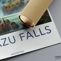 Iguazu Falls Poster - Argentina Wall Art