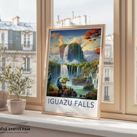 Iguazu Falls Poster - Argentina Wall Art