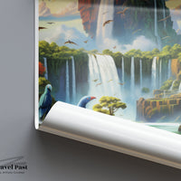 Iguazu Falls Poster - Argentina Wall Art