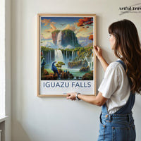 Iguazu Falls Poster - Argentina Wall Art