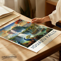 Iguazu Falls Poster - Argentina Wall Art