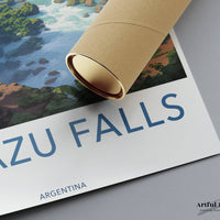 Iguazu Falls Poster - Argentina Wall Art